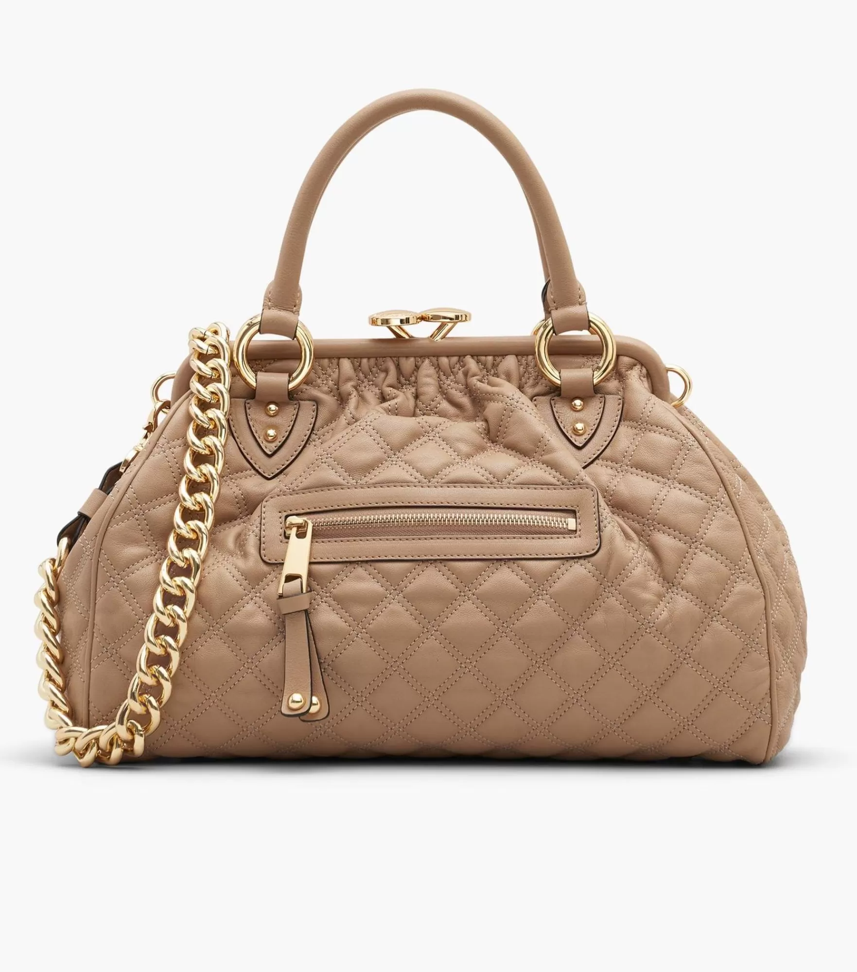 Marc Jacobs Re-Edition Quilted Leather Stam Bag | Top Handle Bags