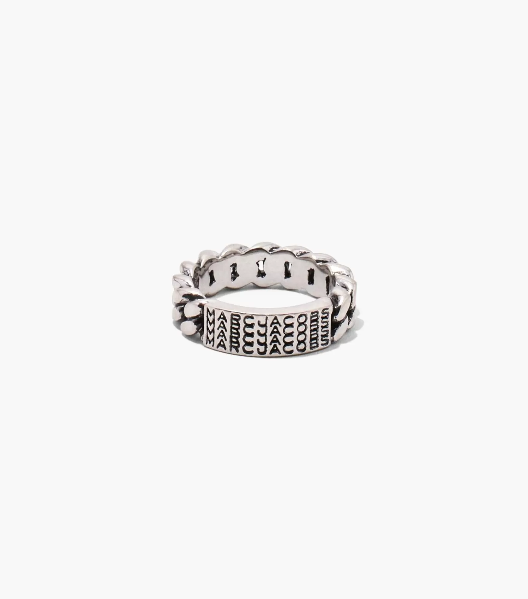 Marc Jacobs The Barcode Monogram Id Chain Ring | Bagues