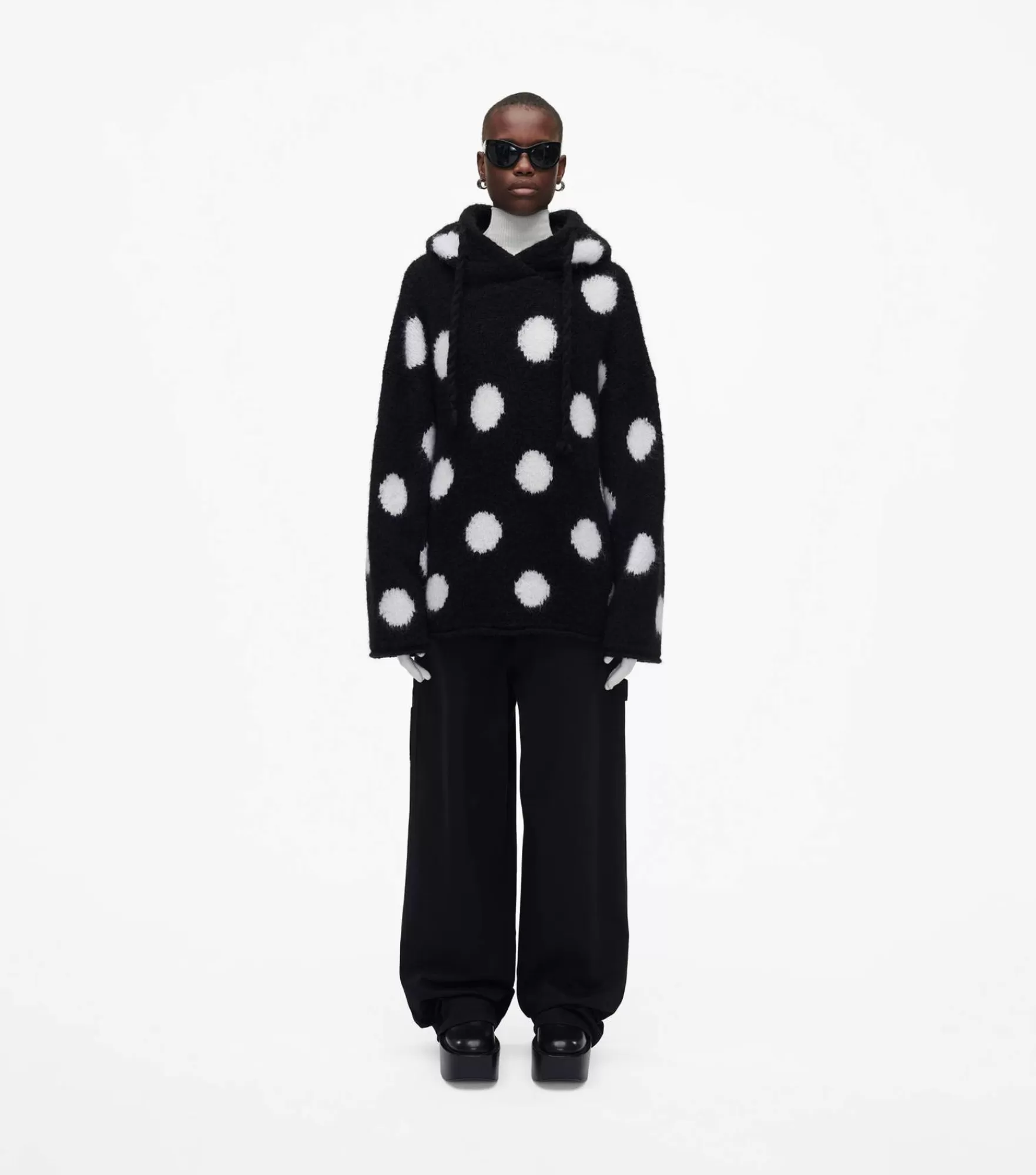 Marc Jacobs The Brushed Spots Knit Hoodie | Sweat-Shirts Et T-Shirts