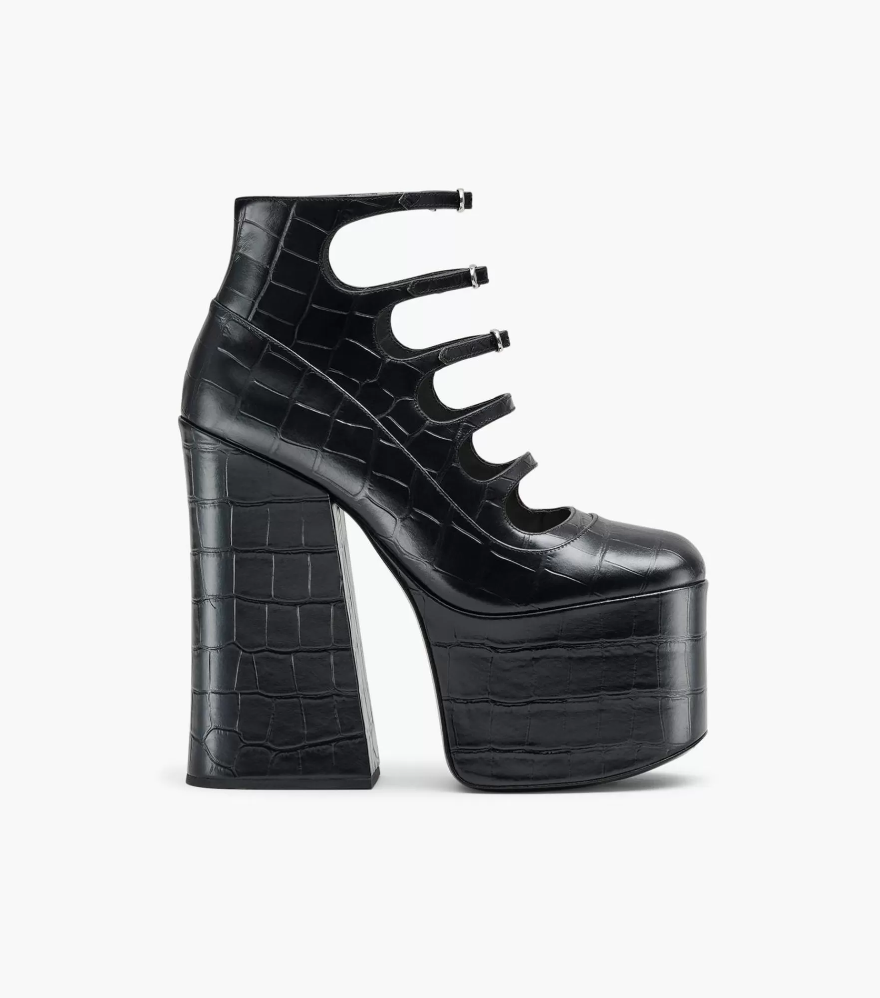 Marc Jacobs The Croc Embossed Kiki Ankle Boot | Bottes