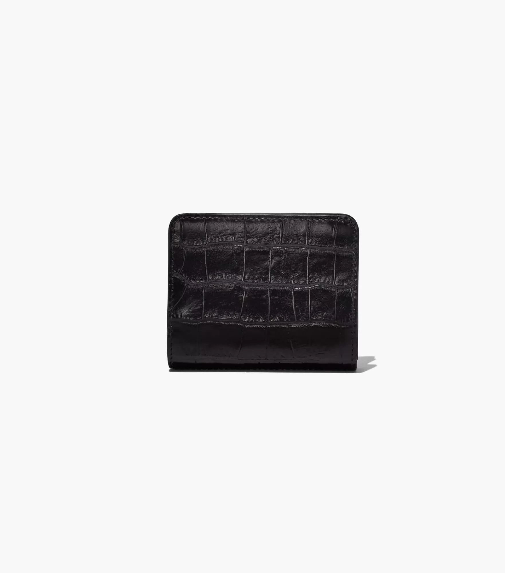 Marc Jacobs The Croc-Embossed Mini Compact Wallet | Portefeuilles Compacts