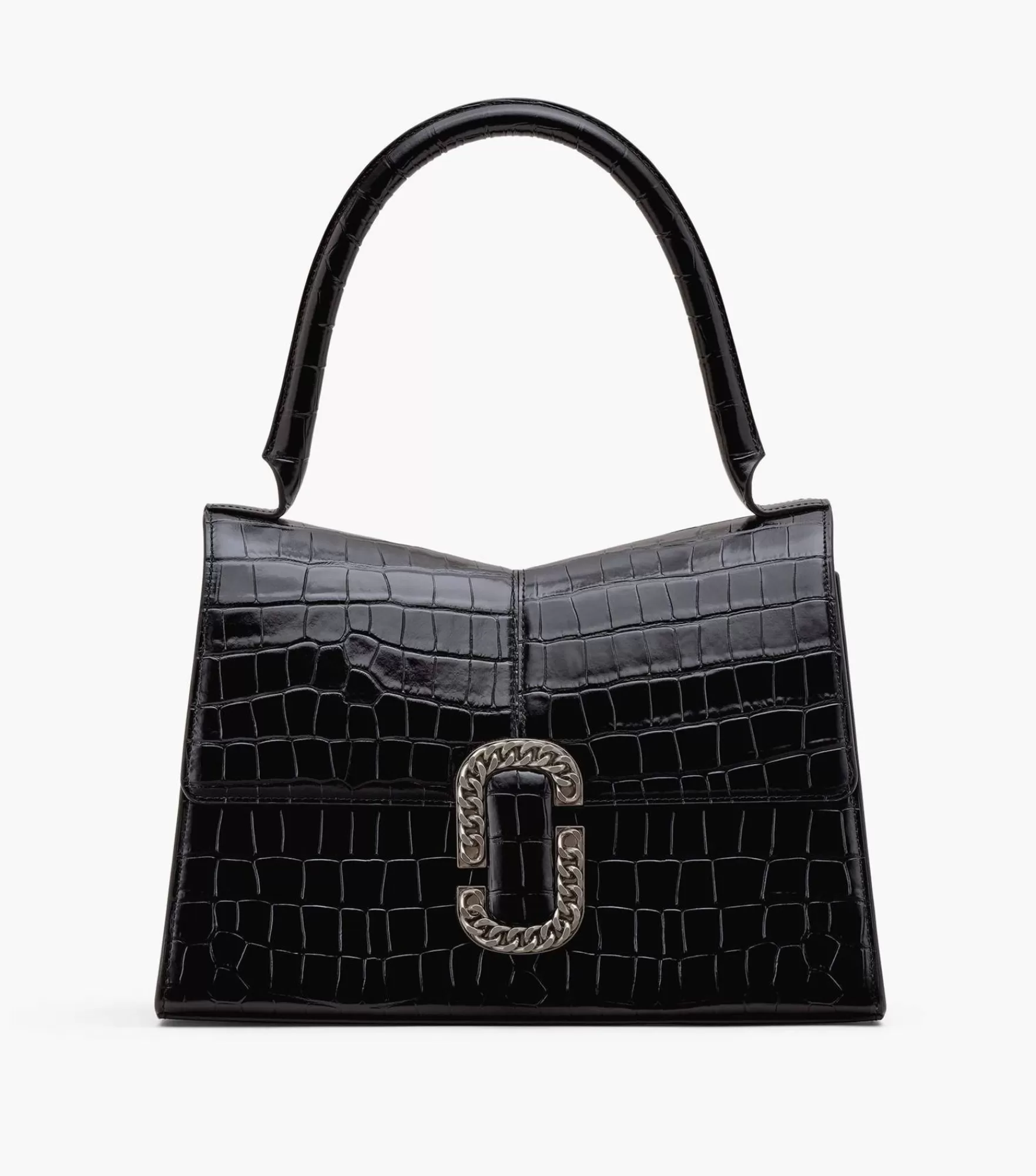 Marc Jacobs The Croc-Embossed St. Marc Large Top Handle | Top Handle Bags