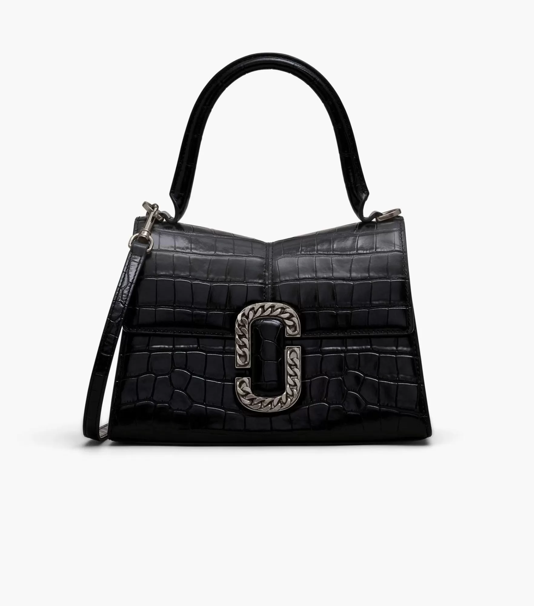 Marc Jacobs The Croc-Embossed St. Marc Top Handle | Top Handle Bags