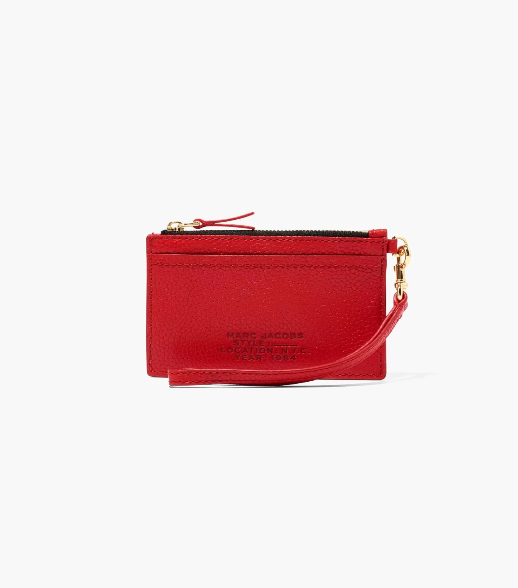 Marc Jacobs The Leather Top Zip Wristlet | Portefeuilles Compacts