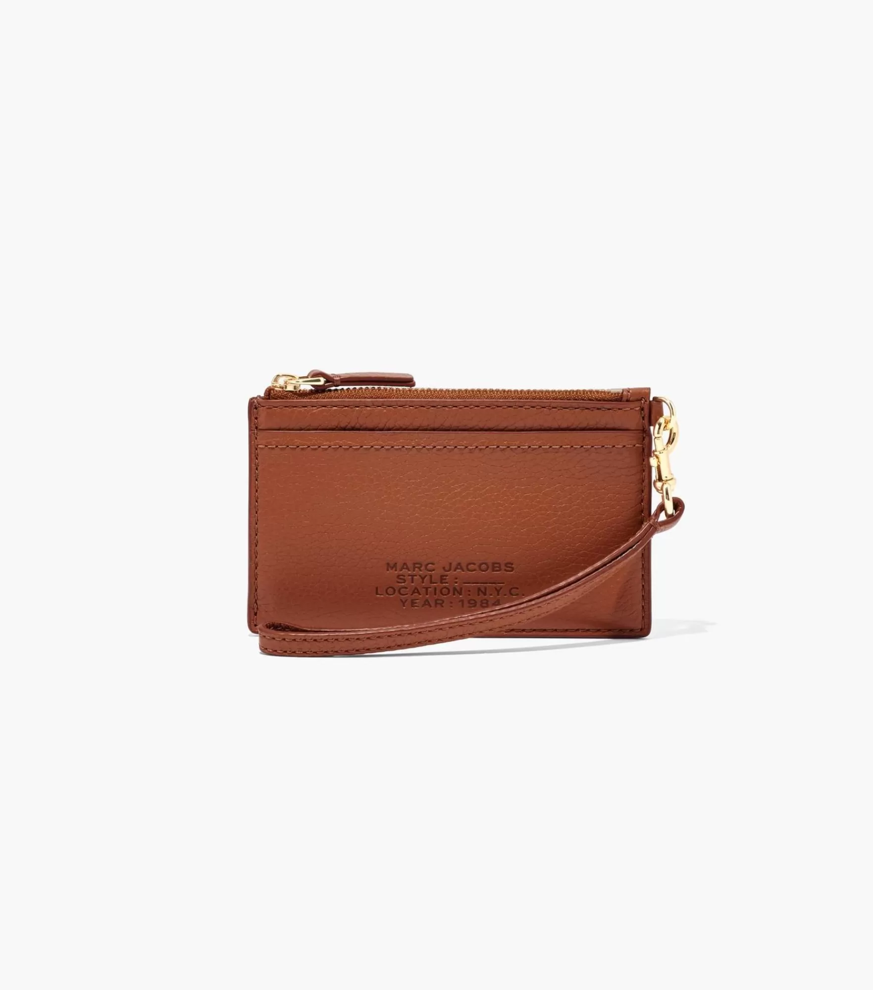 Marc Jacobs The Leather Top Zip Wristlet | Wristlets