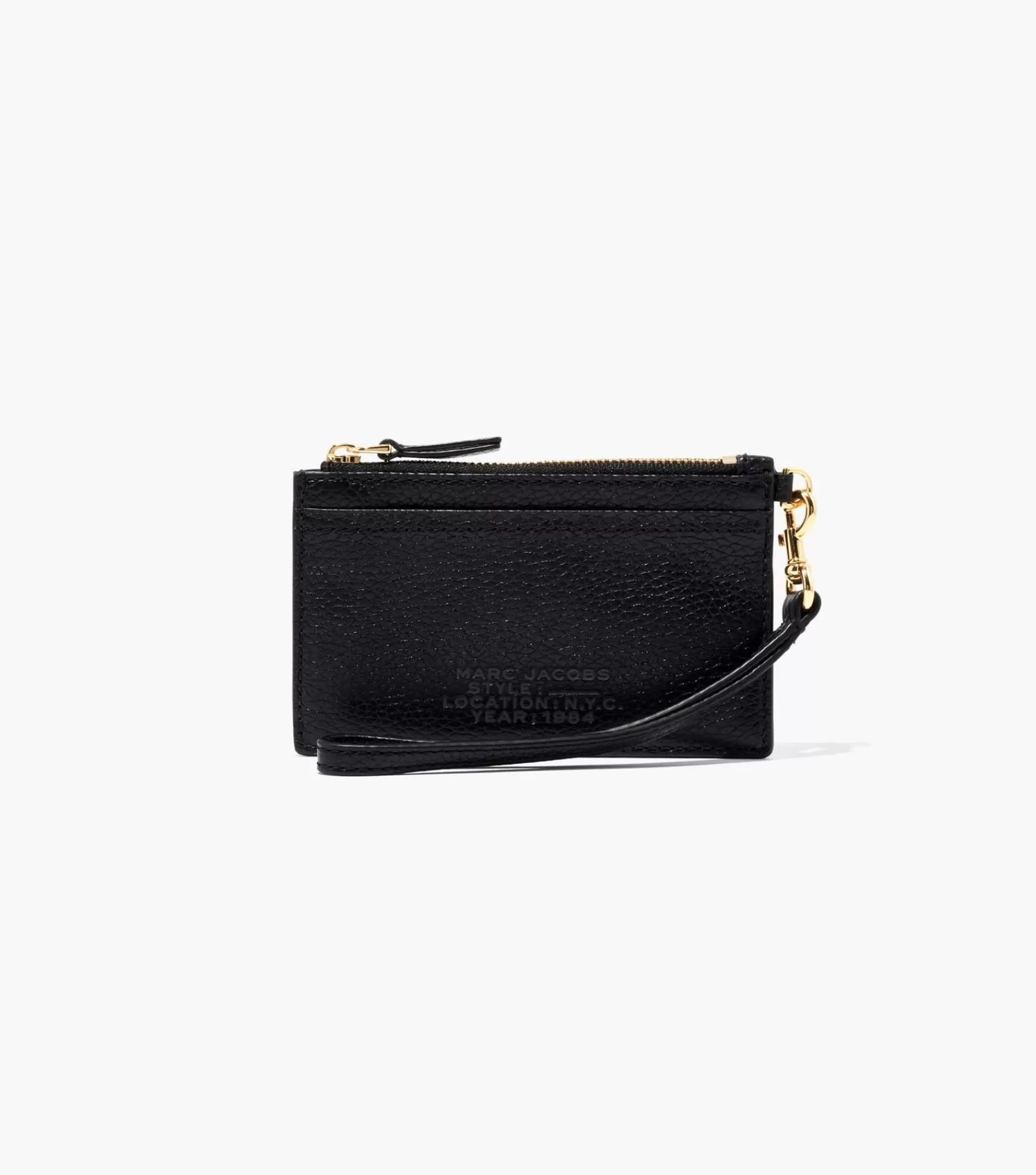 Marc Jacobs The Leather Top Zip Wristlet | Portefeuilles Compacts