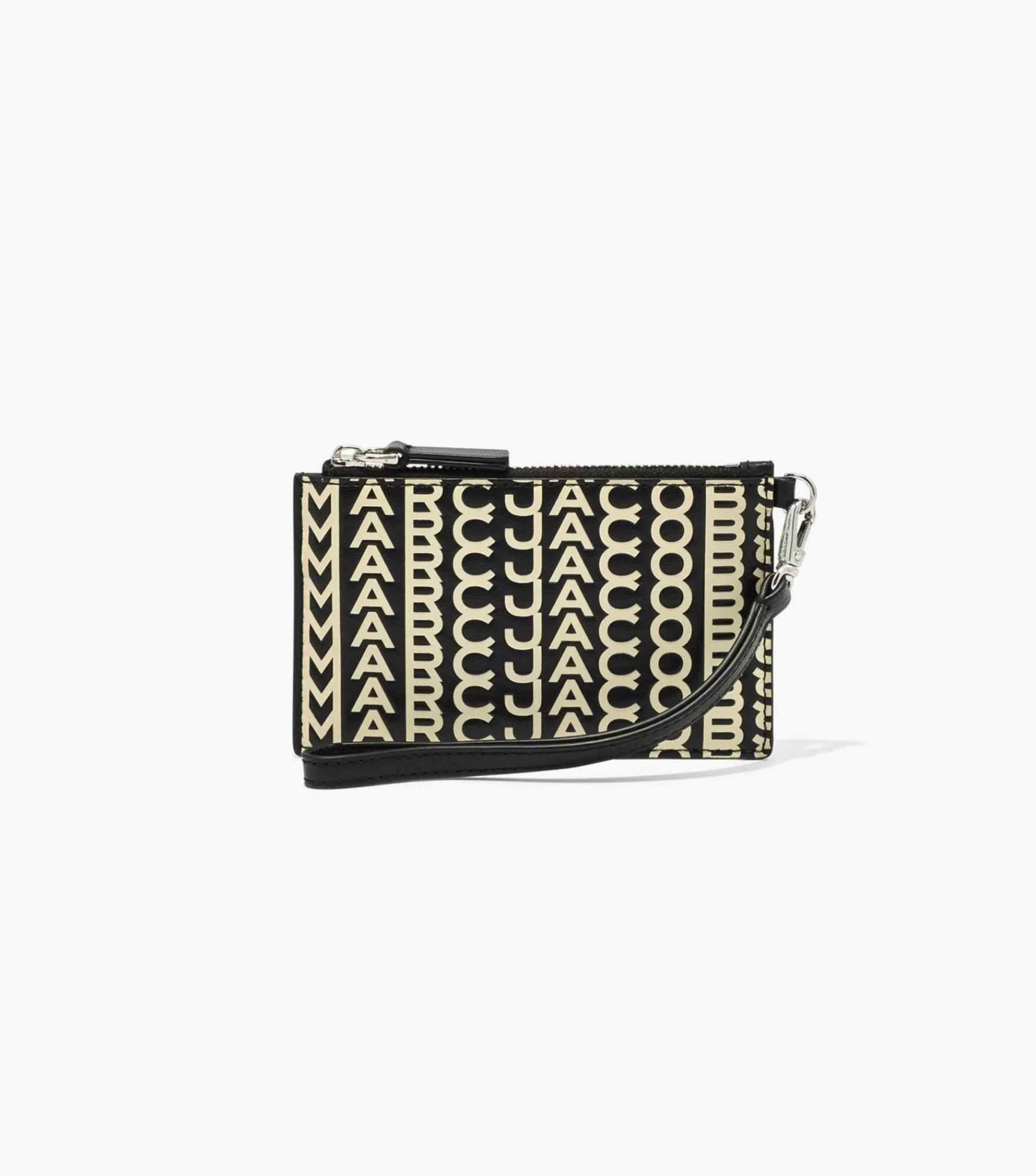 Marc Jacobs The Monogram Leather Top Zip Wristlet | Portefeuilles Compacts