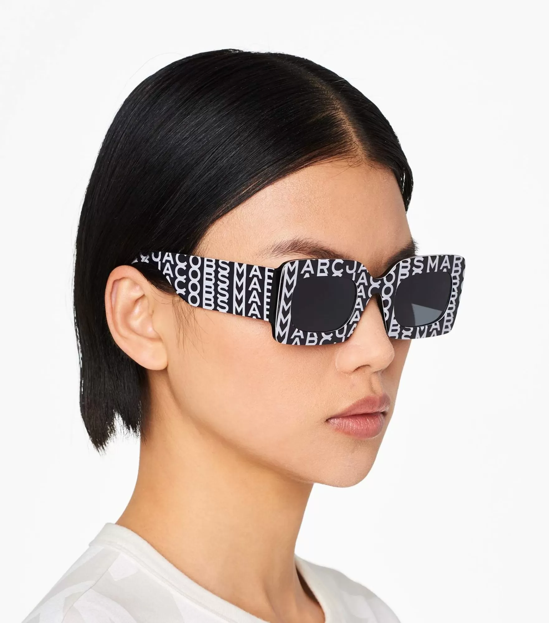 Marc Jacobs The Monogram Rectangular Sunglasses | Lunettes De Soleil