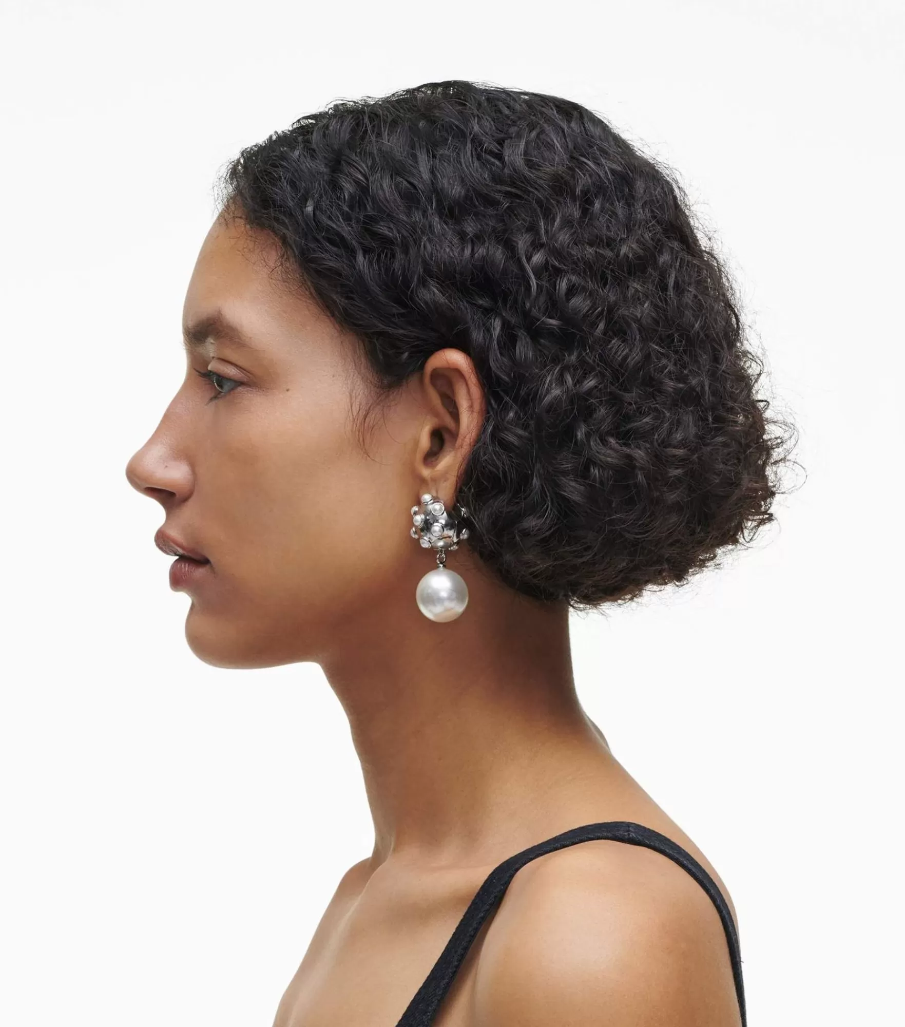 Marc Jacobs The Pearl Dot Drop Earrings | Boucles D'Oreilles