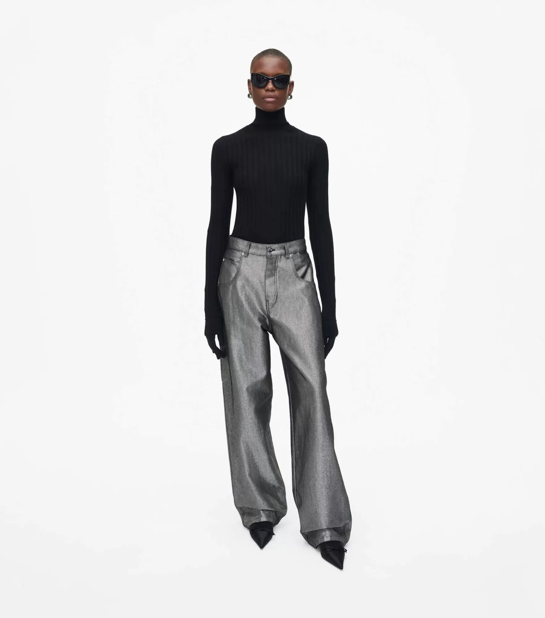 Marc Jacobs The Reflective Oversized Jeans | Bas