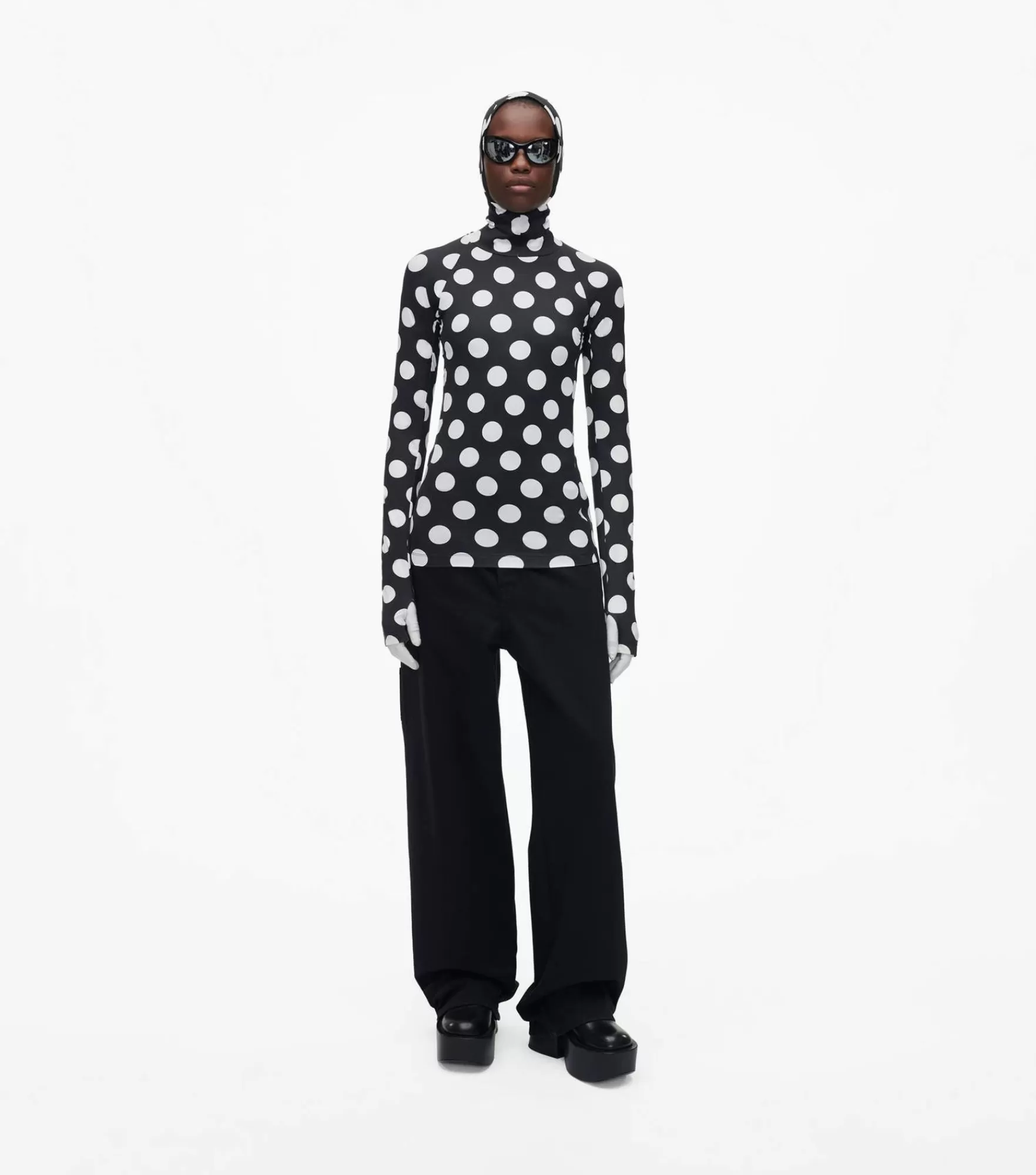 Marc Jacobs The Spots Hooded Long Sleeve | Hauts Et Chemisiers