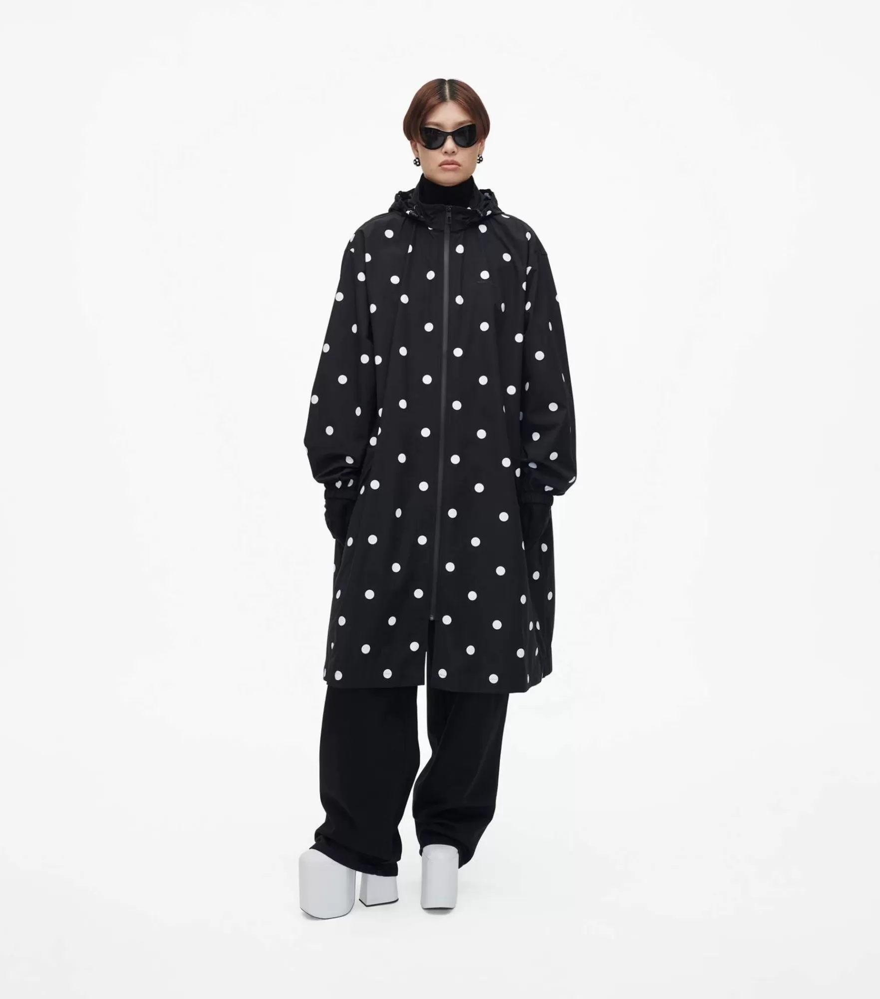 Marc Jacobs The Spots Long Windbreaker | Vestes Et Manteaux